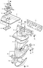 17101689010 - : Manifold, In for Honda Image