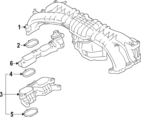 Manifold for 2021 Subaru WRX #0
