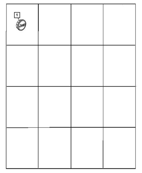 Wheel Covers and Center Caps for 2008 Jeep Commander #0