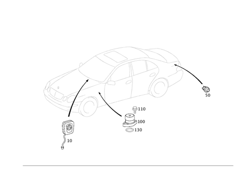 Additional Parts Taxi for 1996 Mercedes-Benz E320 #0