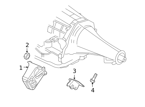Engine & Trans Mounting for 2005 Dodge Ram 1500 #0