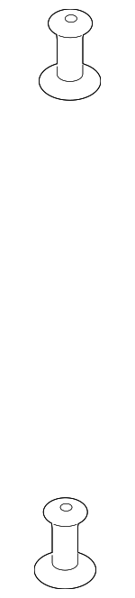 LR012844 - Body: Center Cover Clip for Land-Rover Image