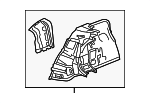 22952236 - Body: Inner Wheelhouse for Chevrolet: Malibu, Malibu Limited Image