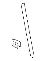 4M8837152B - : Weather-Strip On Body Bracket for Audi Image