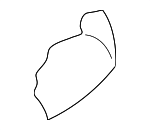 DD5C8811XD - Body: Seat Cushion Pad for Mazda: CX-3 Image