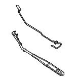 76600T20A01 - Body: Wiper Arm for Honda Image