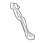 55256744AC - Body: Gutter for Dodge: Durango Image