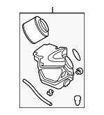 8K0133837S - Engine: Air Cleaner Assembly for Audi: A4 Quattro, A5 Quattro Image