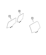 68276780AD - Glass: Rear Door Glass, Right for Mopar Image