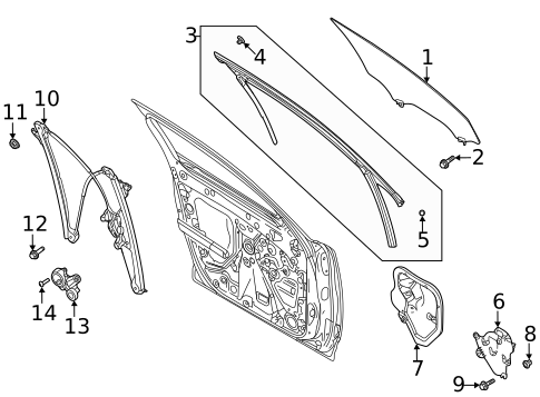 Front Door for 2025 Mazda 3 #1