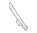 2946829500 - Body: Upper Absorber for Mercedes-Benz Image