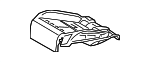 7151206A40 - Body: Seat Cushion Pad for Lexus: ES250, ES300h, ES350 Image