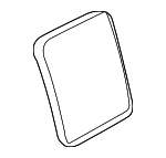 15183611 - Body: Movable Glass for Chevrolet: Express 1500, Express 2500, Express 3500, P30 | GMC: Savana 1500, Savana 2500, Savana 3500 Image