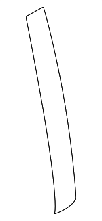 863813E000 - Body: Black Out Tape for Kia: Sorento Image