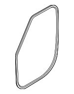 LR164727 - Body: Weather-Strip On Body for Land Rover: Defender 110, Defender 130, Defender 90 Image