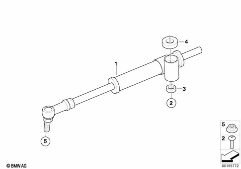 Steering Damper for 2008 BMW-Motorrad HP2 Sport #0