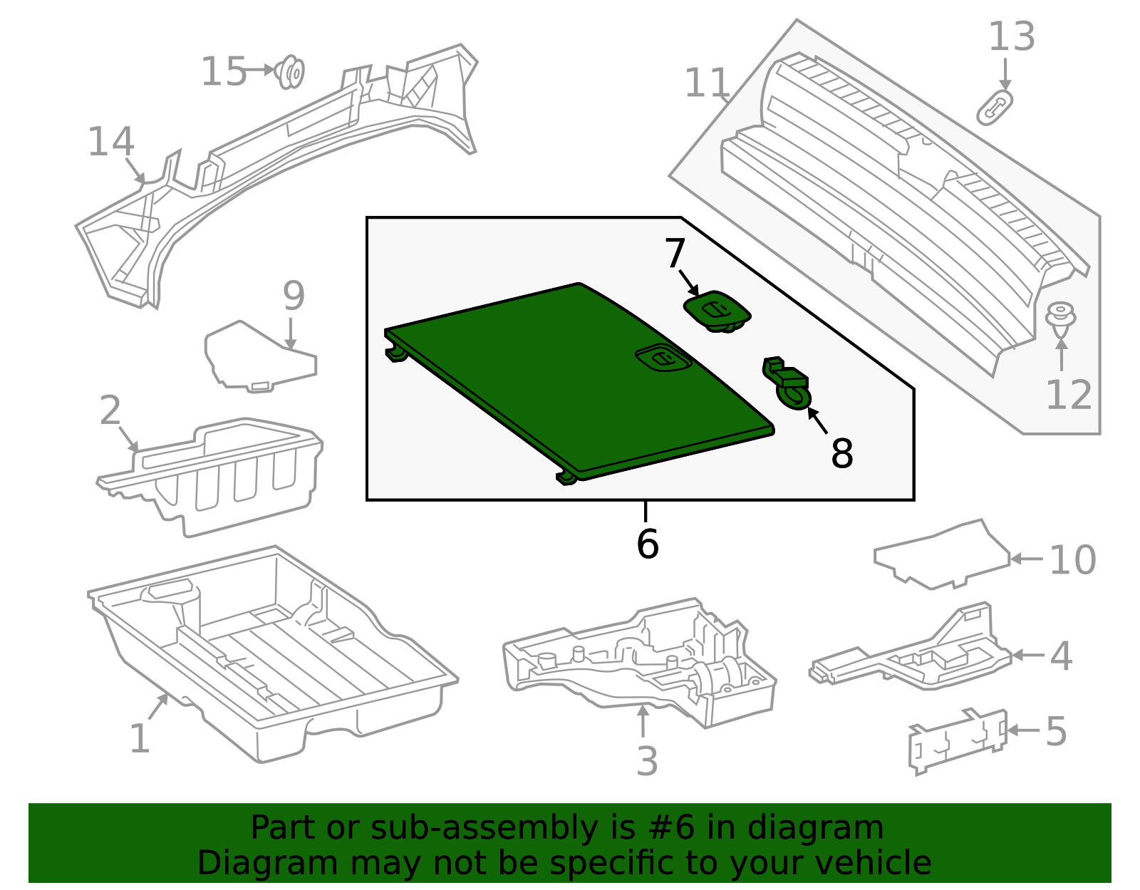 Genuine OEM Cargo Cover | 253-680-44-06-64-9J28 | Fits