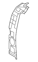 7C3Z2540477A - Body: Inner Pillar for Ford: F-250 Super Duty, F-350 Super Duty, F-450 Super Duty Image