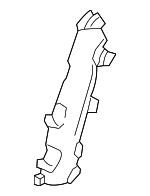 84662THRA01 - Body: Duct for Honda: Odyssey Image