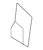 84133THRA01ZA - Body: Pillar Trim Front Cap for Honda: Odyssey Image