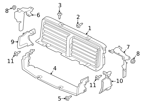 Air Deflector for 2017 Jaguar XE #0