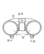 5091763AA - Electrical: Instrument Panel Cluster for Mopar Image