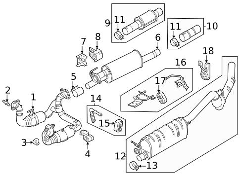 Catalytic Converter for 2023 Ford F-250 Super Duty #0