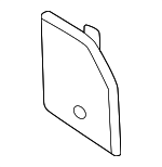 86588GG100 - Body: Tow Eye Cap for Kia Image