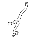 2235016102 - : Coolant Hose for Mercedes-Benz Image