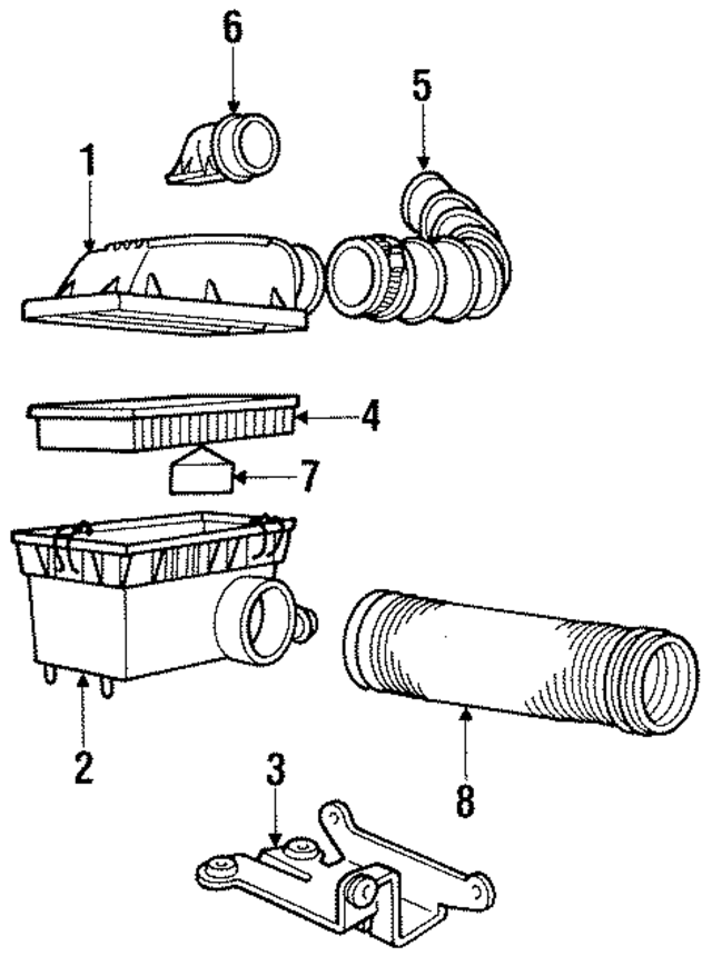 4306113 - Maintenance &amp; Lubrication: Air Filter for Mopar Image