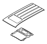 671114D521 - Body: Roof Panel for Kia: Sedona Image