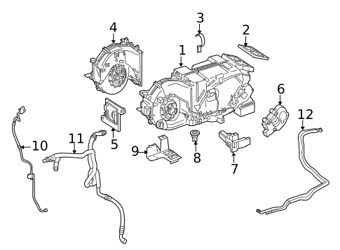 Auxiliary Heater & AC for 2013 Mercedes-Benz S350 #1