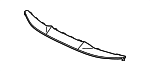 9J0807819CG2X - Body: Valance Panel for Porsche Image