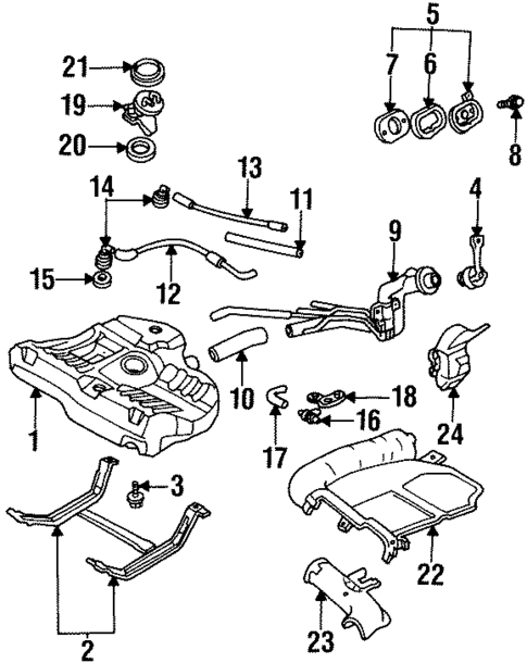 Senders for 1995 Mercury Tracer #0