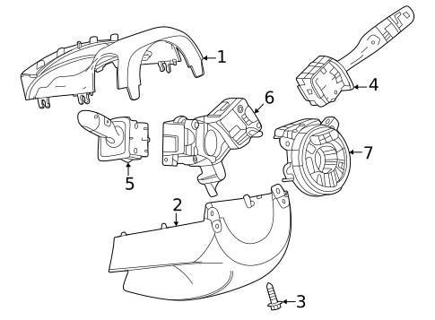 Switches, Solenoids & Actuators for 2025 Buick Encore GX #0