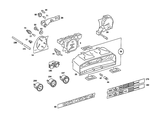2015406543 - Electrical Equipment and Instruments: Ledge for Mercedes-Benz: 190E Image