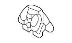 LR034565 - Cooling System: Radiator Lower Mount for Land-Rover Image image
