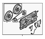 15816787 - Cooling System: Fan Assembly for GM Image