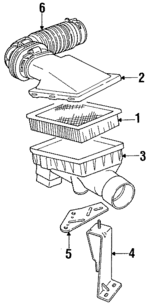 4306113 - Engine: Air Filter for Mopar Image