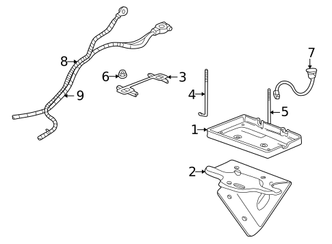 Battery for 2003 Dodge Ram 1500 Van #0
