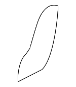 828921FA0C - Body: Stone Guard for Nissan Image