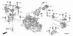 90160SNAA00 - Body/Air Conditioning: BOLT, FLANGE (14X67) for Honda Image
