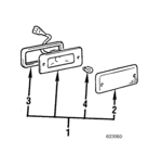 MB262718 - : Lens for Mitsubishi Image