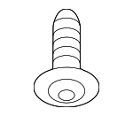 9A700769800 - Body: Floor Pan Splash Shield Screw for Porsche Image