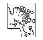 283102E000 - Engine: Intake Manifold for Hyundai: Elantra, Elantra Coupe, Elantra GT Image
