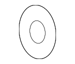 2151323001 - Engine: Drain Plug Gasket for Genesis: G70, G80, G90, GV70, GV80, GV80 Coupe | Hyundai: Accent, Azera, Elantra, Elantra Coupe, Elantra GT, Elantra N, Entourage, Equus, Excel, Genesis, Genesis Coupe, Ioniq, Kona, Kona N, Palisade, Santa Cruz, Santa Fe, Santa Fe Sport, Santa Fe XL, Scoupe, Sonata, Tiburon, Tucson, Veloster, Veloster N, Venue, Veracruz, XG300, XG350 Image