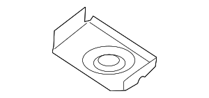 8A8Z74102B40A - Body: Ford Explorer Rear Rail Assembly Lower Reinforced for Ford Image