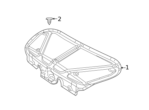 Interior Trim - Trunk for 2015 Dodge Challenger #0