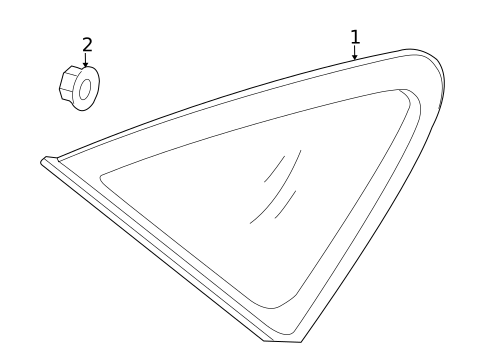 Glass & Hardware for 2015 Hyundai Tucson #0