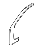 K2YA71270 - Body: Outer Hinge Pillar for Kia: Sephia, Spectra Image